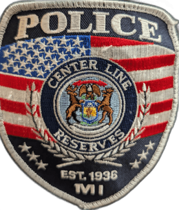 Center Line Police Reserves patch